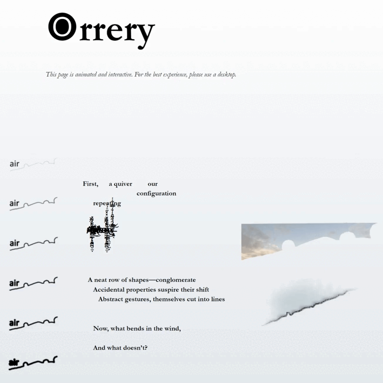 link to Orrery page